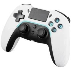 Deltaco Håndkontroller|Trådløs håndkontroller for PS4 og PC Hvit