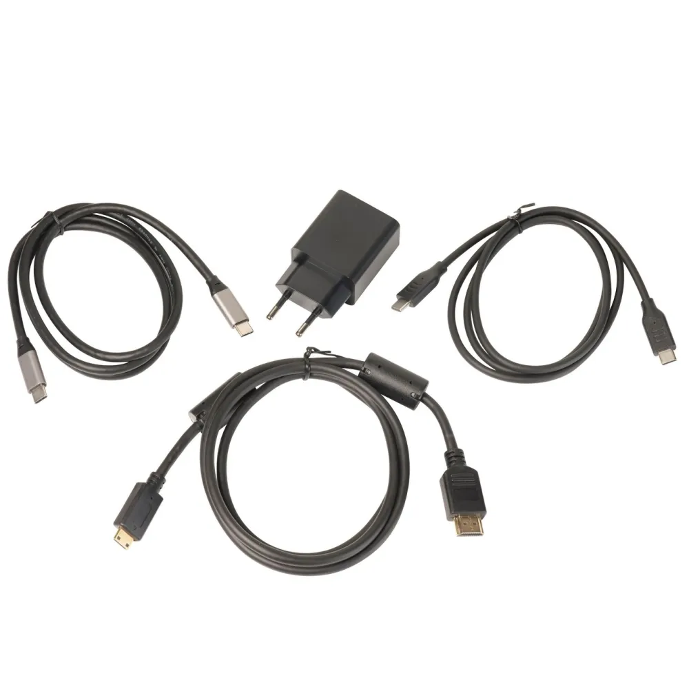Denver Dataskjermer|Bærbar Full HD-skjerm med USB-C og IPS-panel 15,6"
