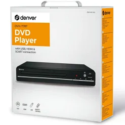 Denver Tv Og Tilbehør|DVH-7787 DVD-spiller med HDMI og Scart 1080p