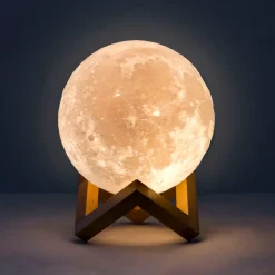Denver Nattlamper|Høyttaler med 3D moon-design