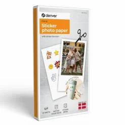 Denver Skrivere Og Tilbehør|Selvklebende fotopapir til MCP-6010 20-pk.