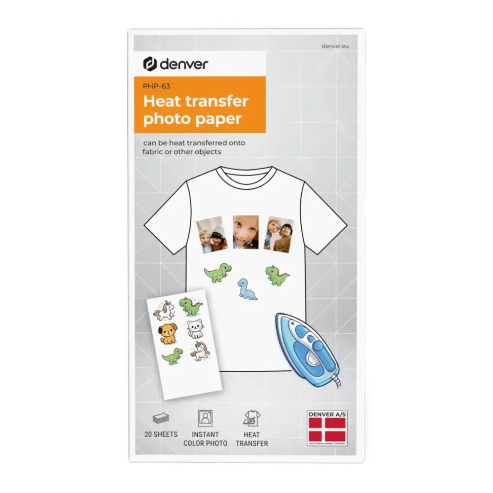 Denver Skrivere Og Tilbehør|Varmeoverføringspapir PHP-63 for MCP-6010