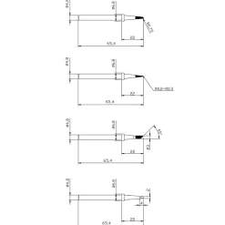 Dibotech Biltilbehør|Batterier|Ekstra loddespisser 4-pk.