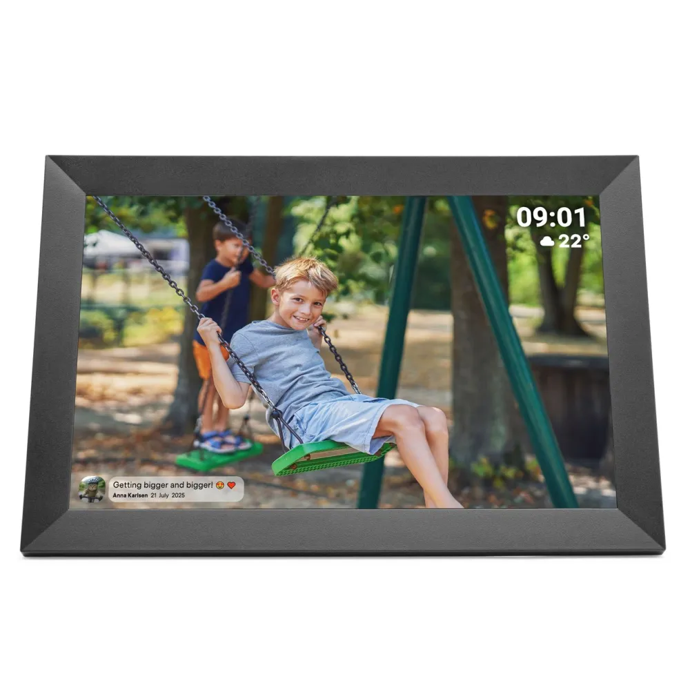 Kjell Digitale Fotorammer|Digital Frameo fotoramme 10,1" med wifi