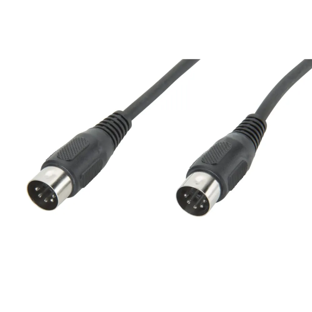 Kjell Lyd- & Videokabler|DIN-kabel 5-polet 1,5 m