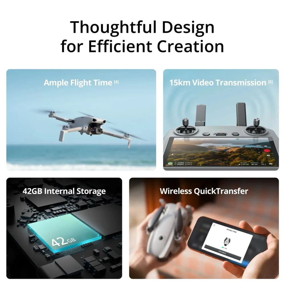 DJI Fritid|Droner|Lito X1 Fly More Combo kameradrone RC-N3