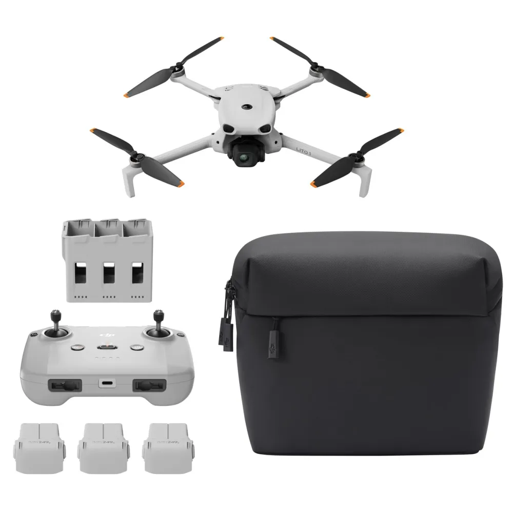 DJI Fritid|Droner|Lito X1 Fly More Combo kameradrone RC-N3