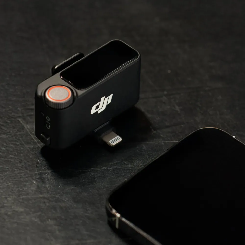 DJI Mikrofoner|Mic 3 Receiver trådløs mikrofonmottaker 1 RX