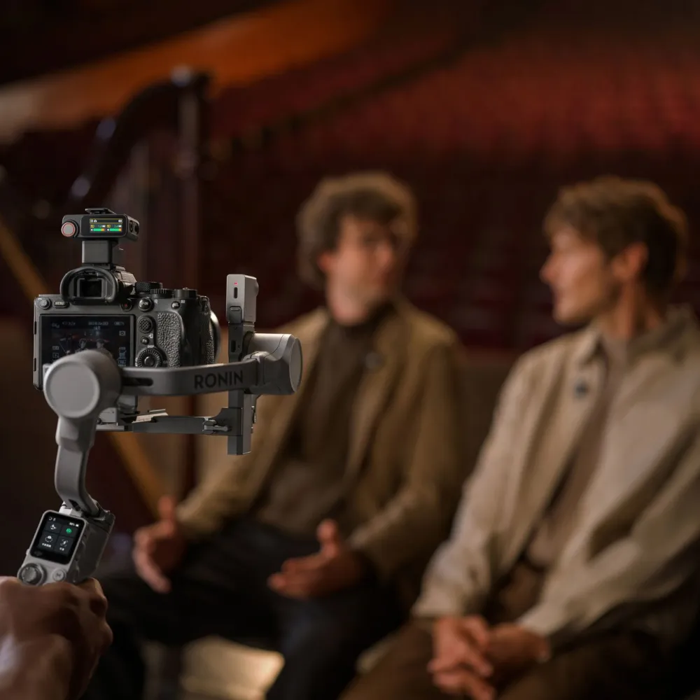 DJI Mikrofoner|Mic 3 trådløst mikrofonsett 2 TX + 1 RX + ladeetui