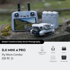 DJI Fritid|Droner|Mini 4 Pro Fly More Combo