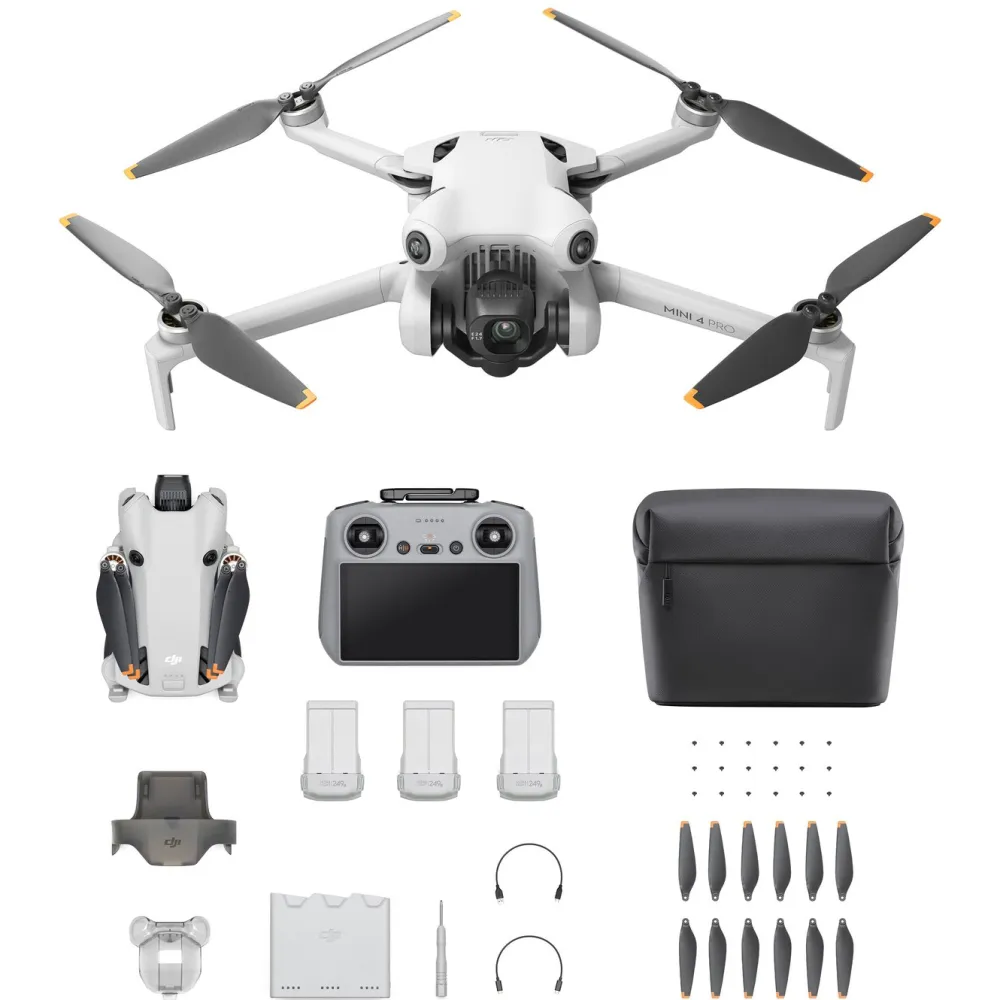 DJI Fritid|Droner|Mini 4 Pro Fly More Combo