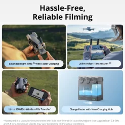 DJI Fritid|Droner|Mini 5 Pro Fly More Combo – med 50 MP 1