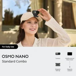 DJI Foto Og Video|Osmo Nano actionkamera 64 GB
