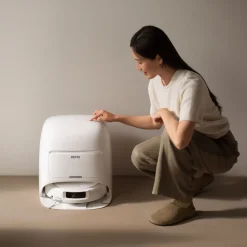 DJI Rengjøring|Robotstøvsuger|ROMO S – Robotstøvsuger og mopp med 3D LiDAR Water Tank Version