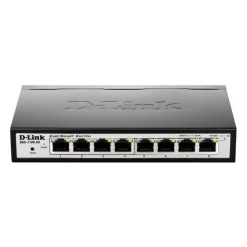 D-Link Kablet Nettverk|DGS-1100-08 Konfigurerbar gigabitswitch 8 porter