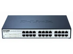 D-Link Kablet Nettverk|DGS-1100-24 Konfigurerbar gigabitswitch 24 porter
