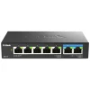 D-Link Kablet Nettverk|DMS-107 Multi-Gigabitswitch 7-porter