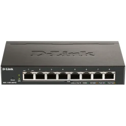 D-Link Kablet Nettverk|Gigabitswitch 8 porter PoE