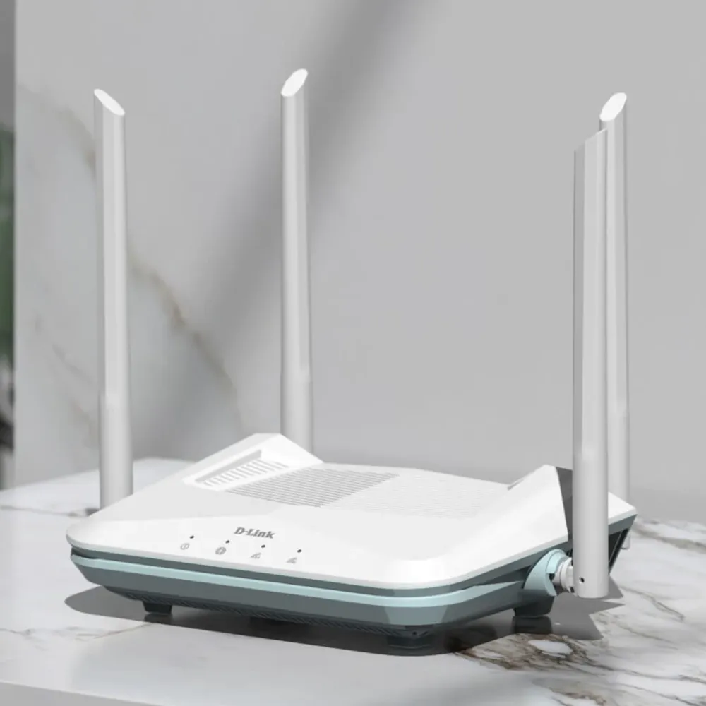 D-Link Wifi-Routere|R15 AX1500 Wifi 6-ruter - Hvit