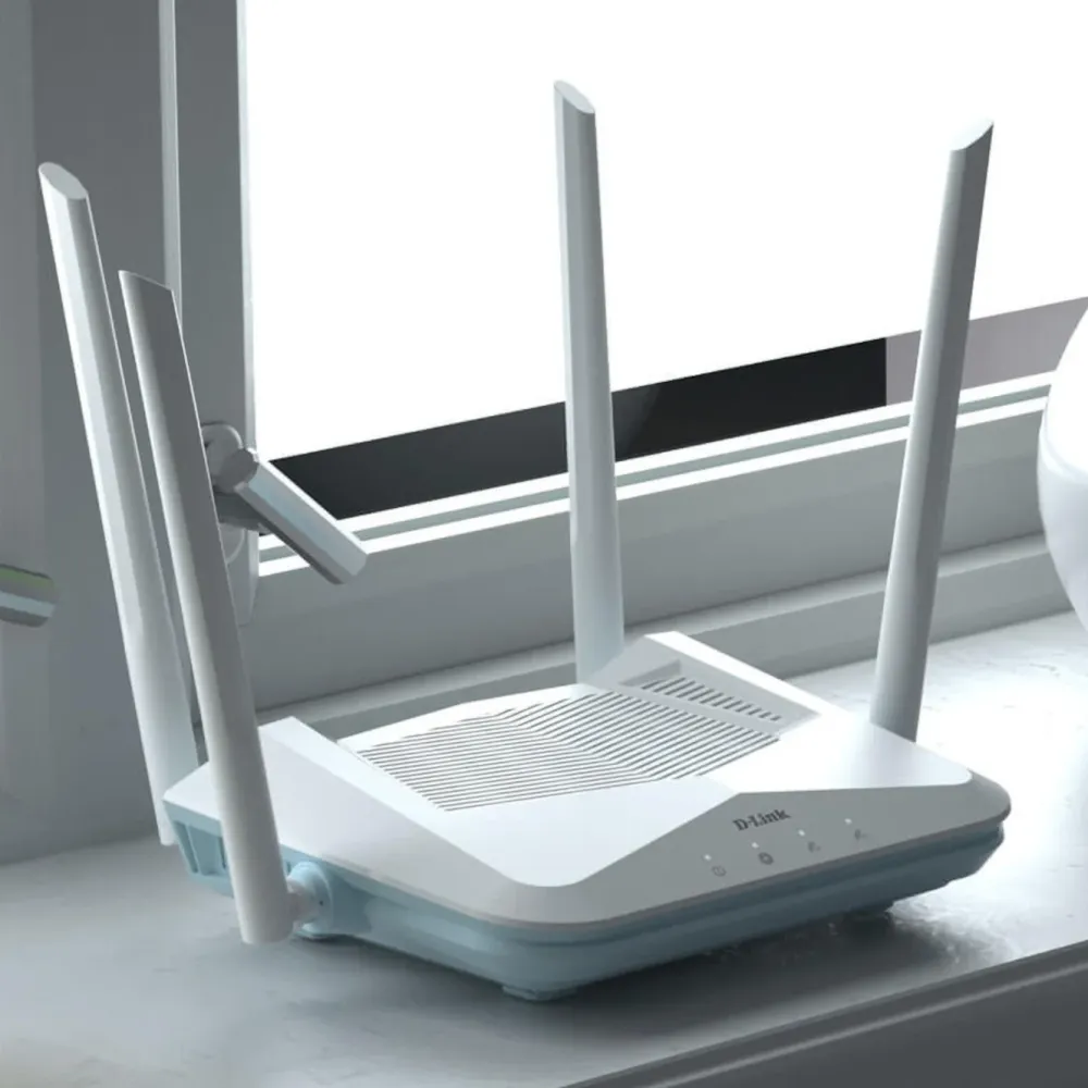 D-Link Wifi-Routere|R15 AX1500 Wifi 6-ruter - Hvit