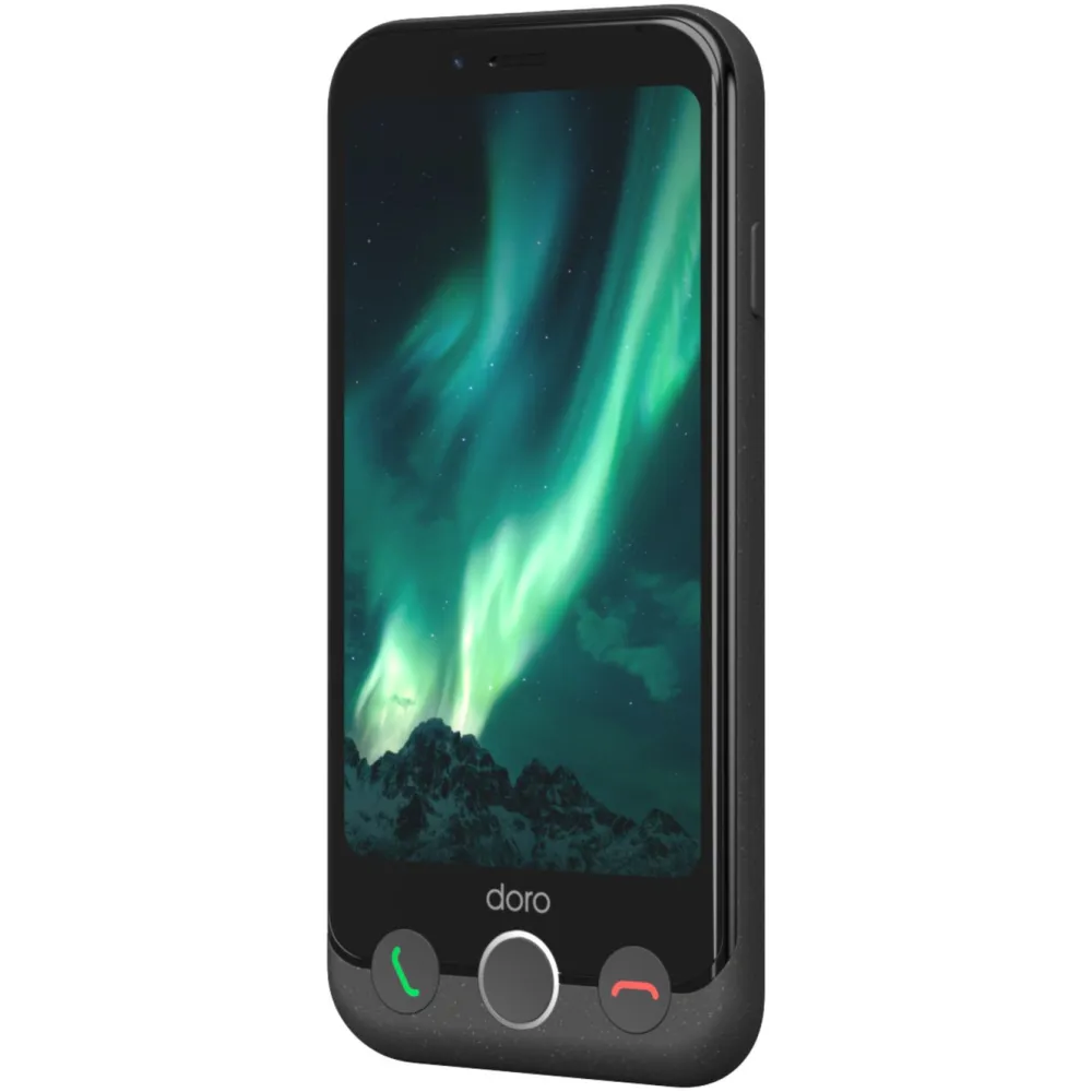 Doro Mobiltelefoner|Aurora A11 smarttelefon Grafittgrå