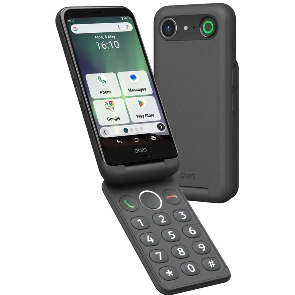 Doro Mobiltelefoner|Aurora A21 smarttelefon Grafittgrå