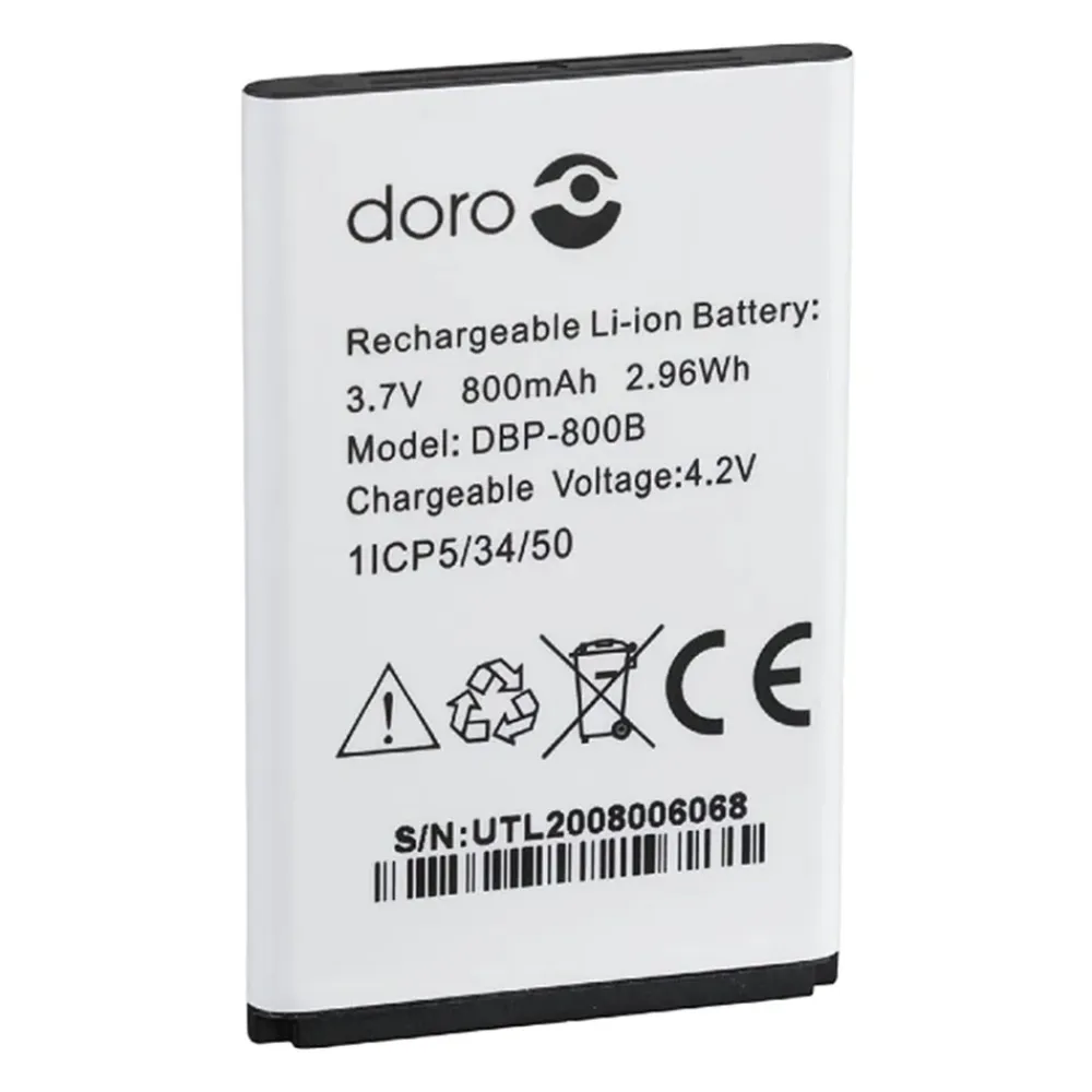 Doro Batterier|Batterier|Originalbatteri til 1362 og 6521