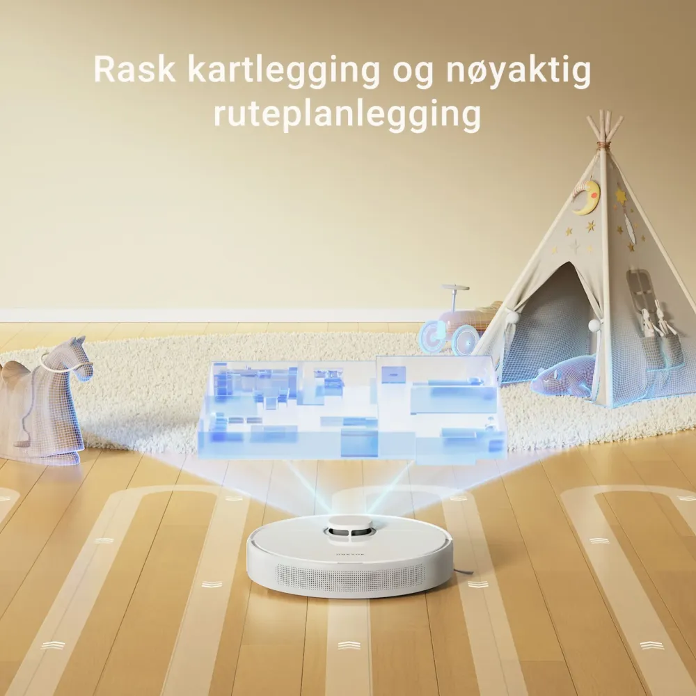 Dreame Rengjøring|Robotstøvsuger|D9 Max Gen. 2 robotstøvsuger
