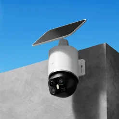Dreame Kameraovervåking|NAVO Elite 1 OutCam utendørskamera med doble linser Hvit