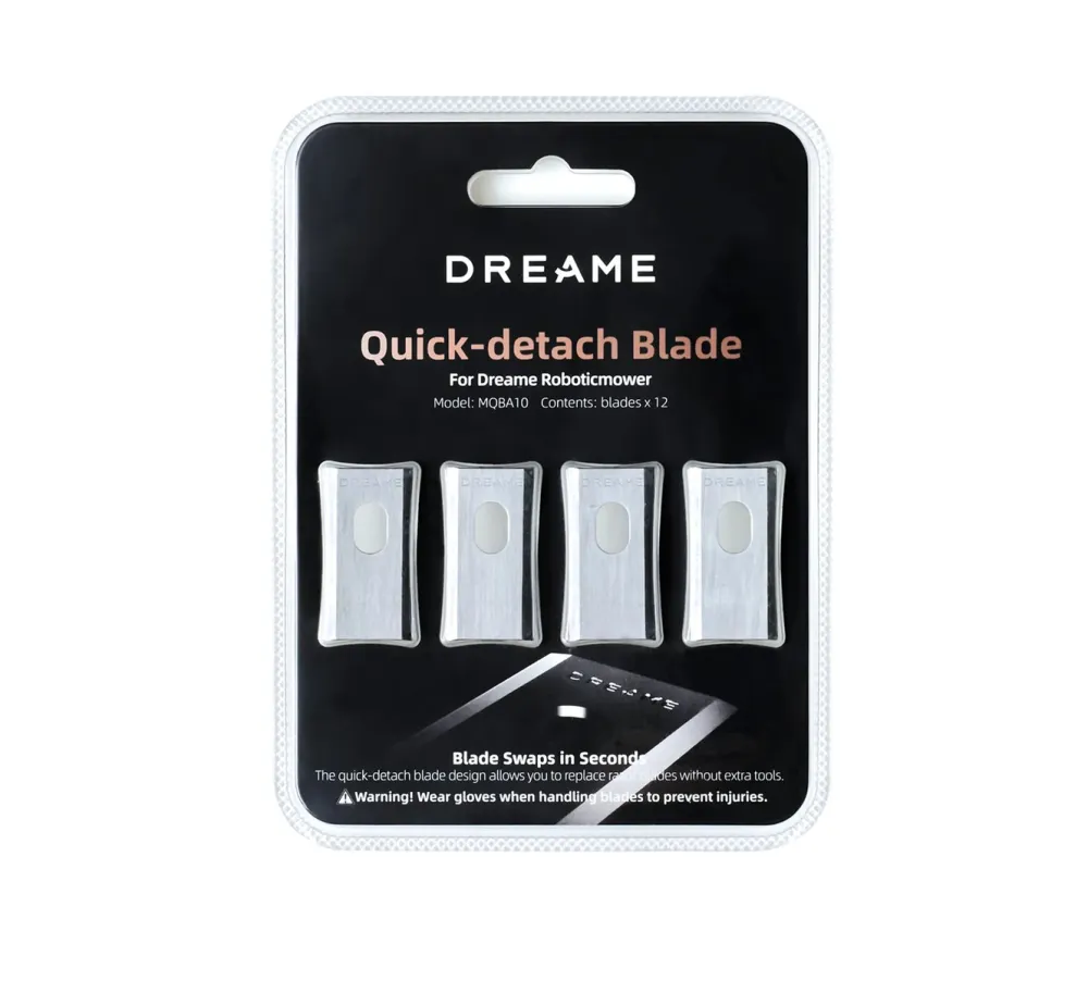 Dreame Hage|Gressklippere|Reservekniver for robotgressklippere A1/A2, 12-pakk