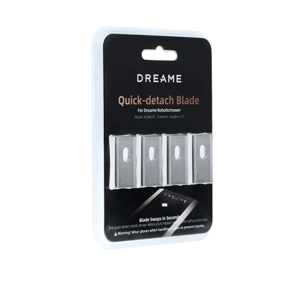 Dreame Hage|Gressklippere|Reservekniver for robotgressklippere A1/A2, 12-pakk