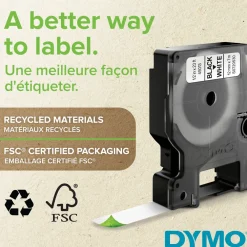 Dymo Merking|D1-merketape 9 mm Hvit