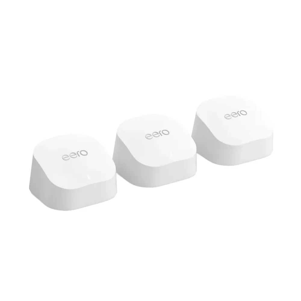 eero Mesh|6+ AX3000 Wifi 6 mesh-system 3-pk.
