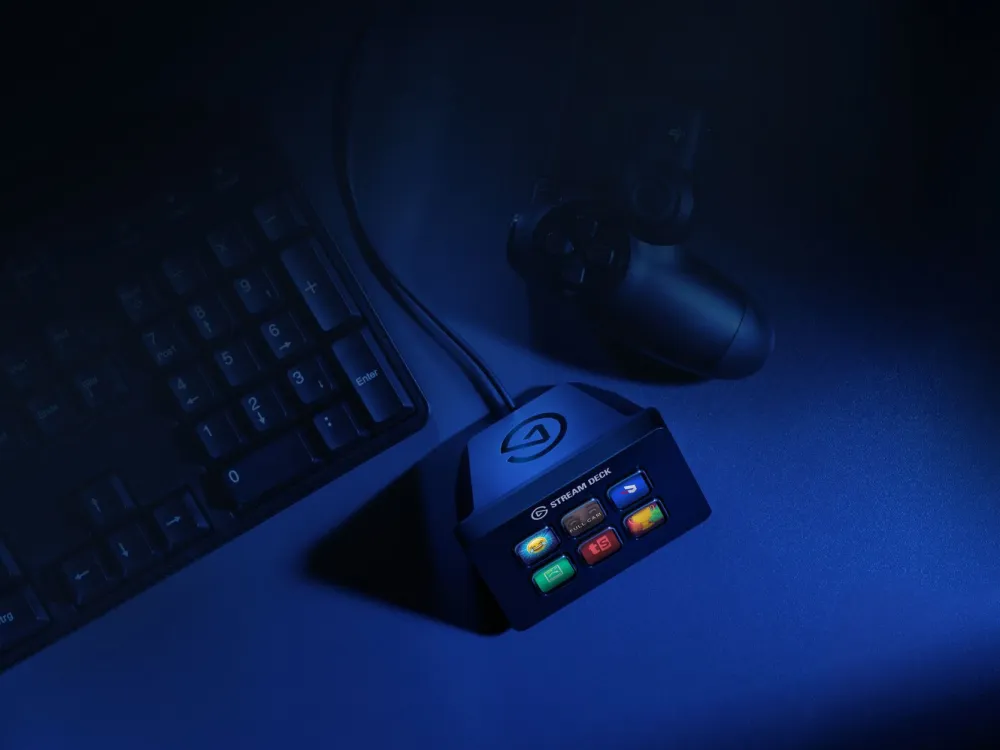 Elgato Skjermbeskytter Og Deksel|Gamingskjermer|Stream Deck Mini Programmerbart tastatur
