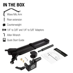 Elgato Streaming|Mikrofoner|Wave Arm HR Mikrofonarm