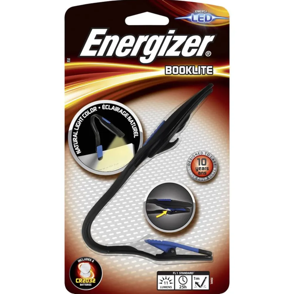 Energizer Lommelykter|Boklampe med LED