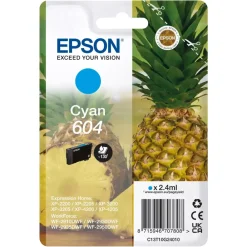 Epson Skrivere Og Tilbehør|604 blekkpatron cyan (Ananas)