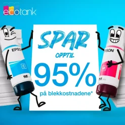 Epson Skrivere Og Tilbehør|104 EcoTank blekkflaske 65 ml Svart