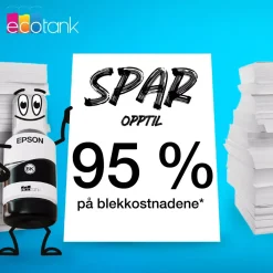 Epson Skrivere Og Tilbehør|104 EcoTank blekkflasker 4-pakk 4-pk.