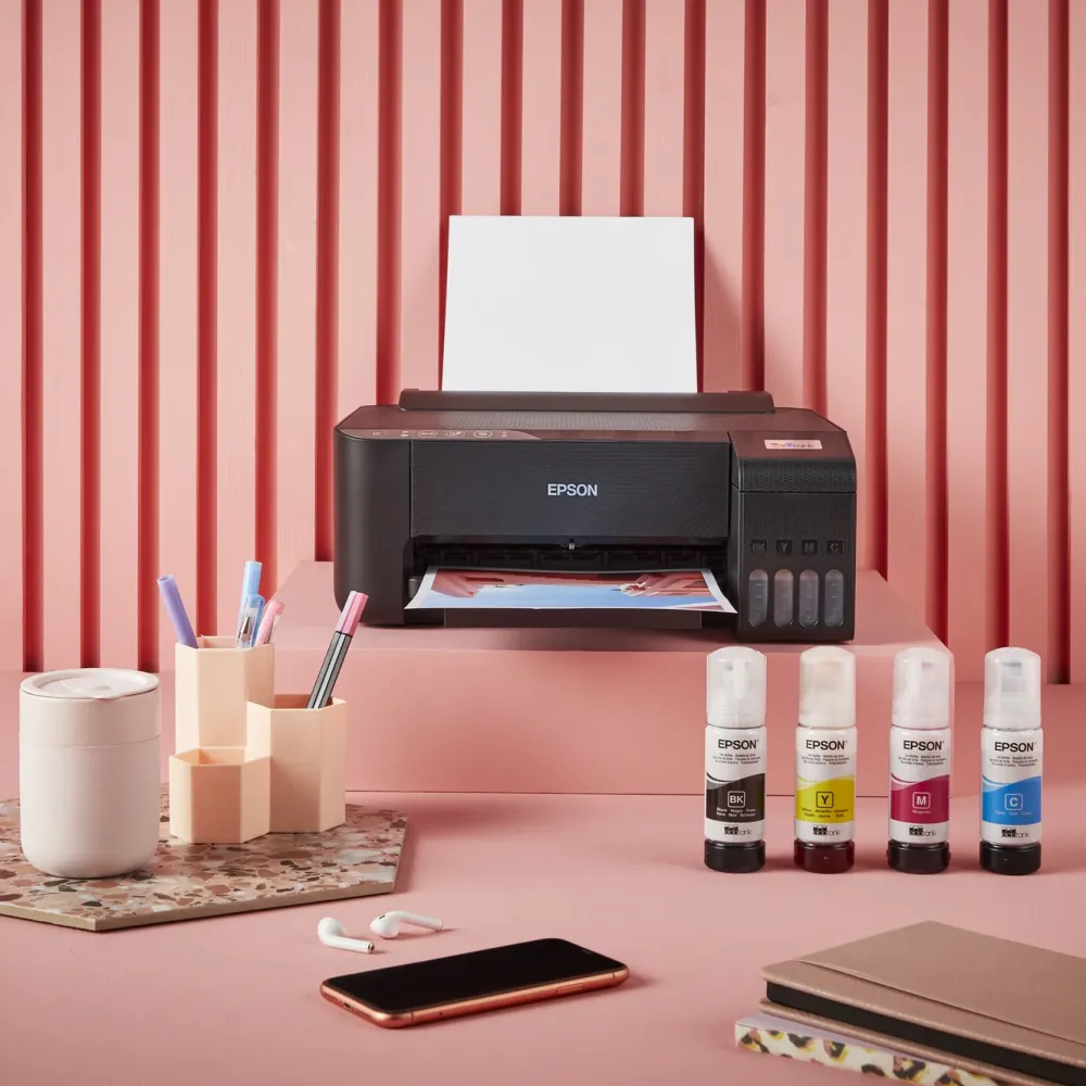 Epson Skrivere Og Tilbehør|EcoTank ET-1810 blekkskriver Svart