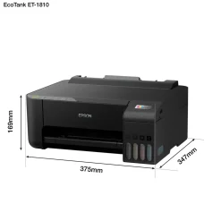 Epson Skrivere Og Tilbehør|EcoTank ET-1810 blekkskriver Svart