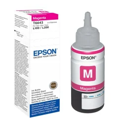 Epson Skrivere Og Tilbehør|T6643 Blekkpatron Magenta