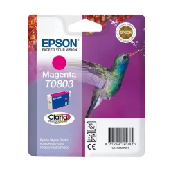 Epson Skrivere Og Tilbehør|T0803 Blekkpatron - Magenta