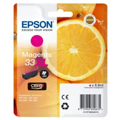 Epson Skrivere Og Tilbehør|T3363 blekkpatron, magenta XL
