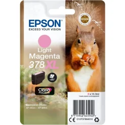 Epson Skrivere Og Tilbehør|T378 XL Blekkpatron - Lys magenta