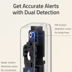 Eufy Smart Dørklokke|Smart Dørklokke|Dual Video Doorbell 2K Dørklokke med basestasjon