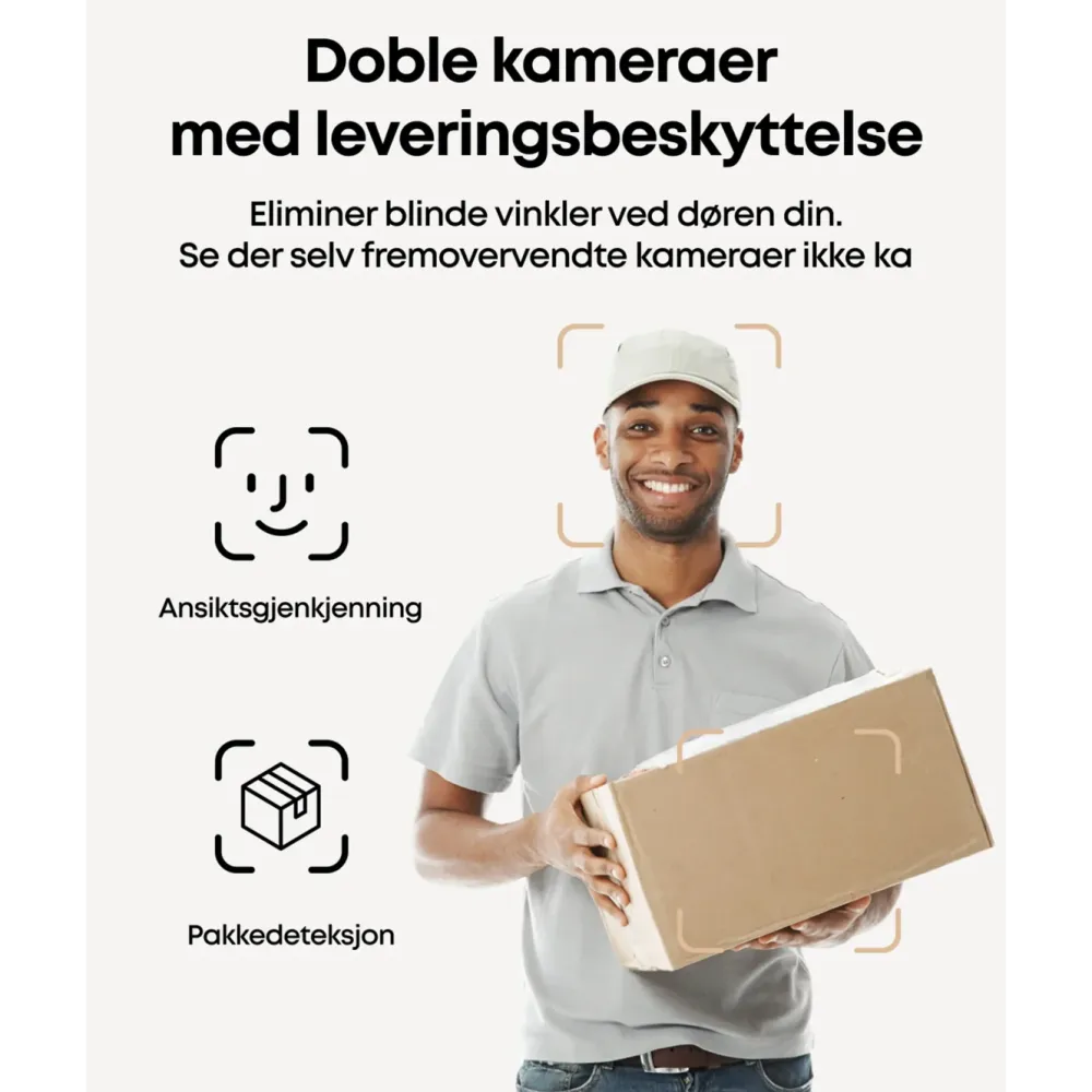 Eufy Smart Dørklokke|Smart Dørklokke|E340 Doorbell Kit