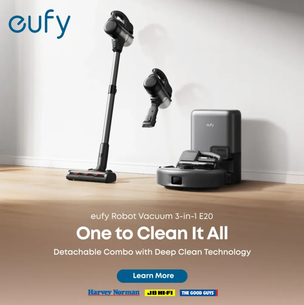 Eufy Rengjøring|Robotstøvsuger|E20 3-i-1 robotstøvsuger