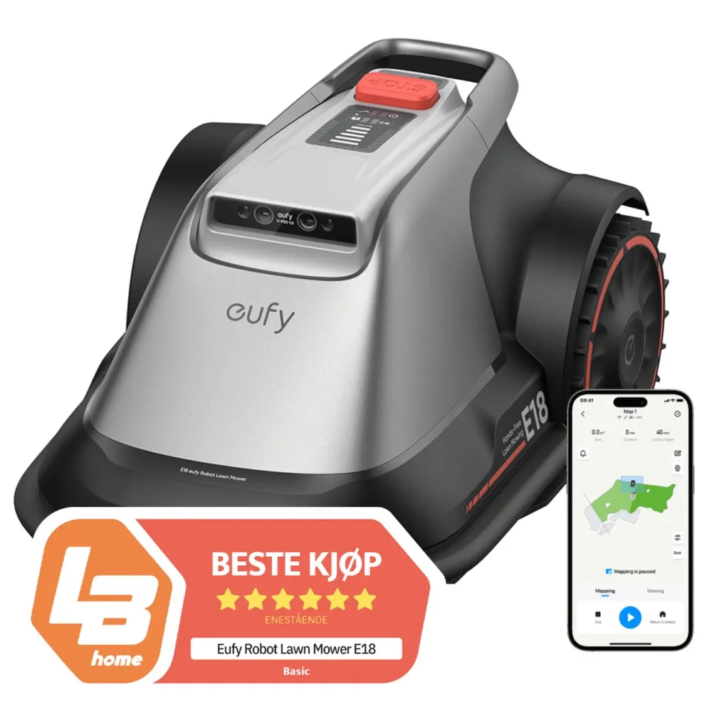Eufy Hage|Gressklippere|E18 Robotgressklipper