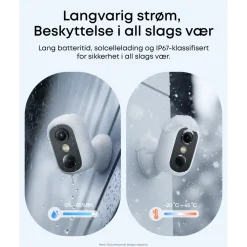 Eufy Kameraovervåking|Cam C35 Overvåkingssystem 4-pack